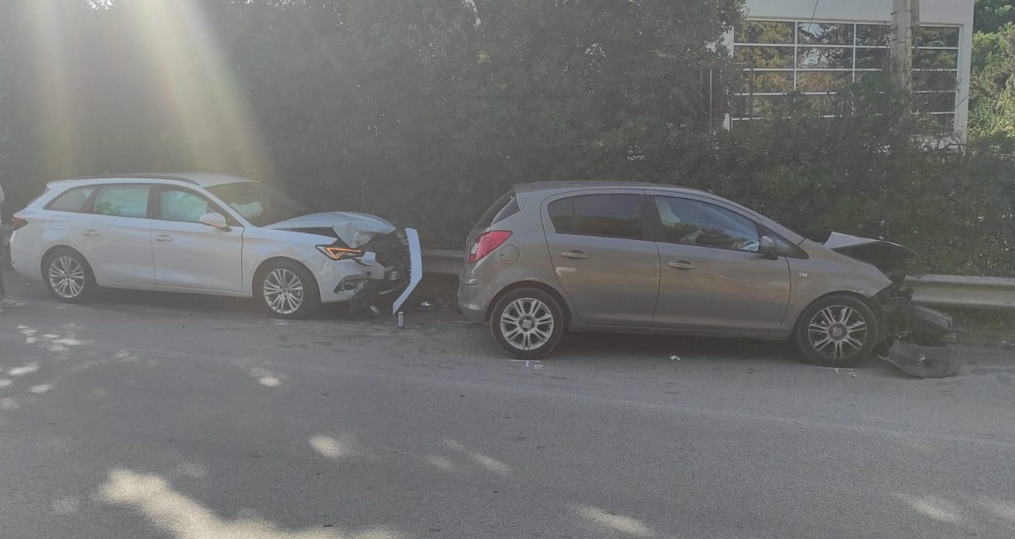 Scontro sulla SP 55, finiti in ospedale una coppia di coniugi castellammaresi