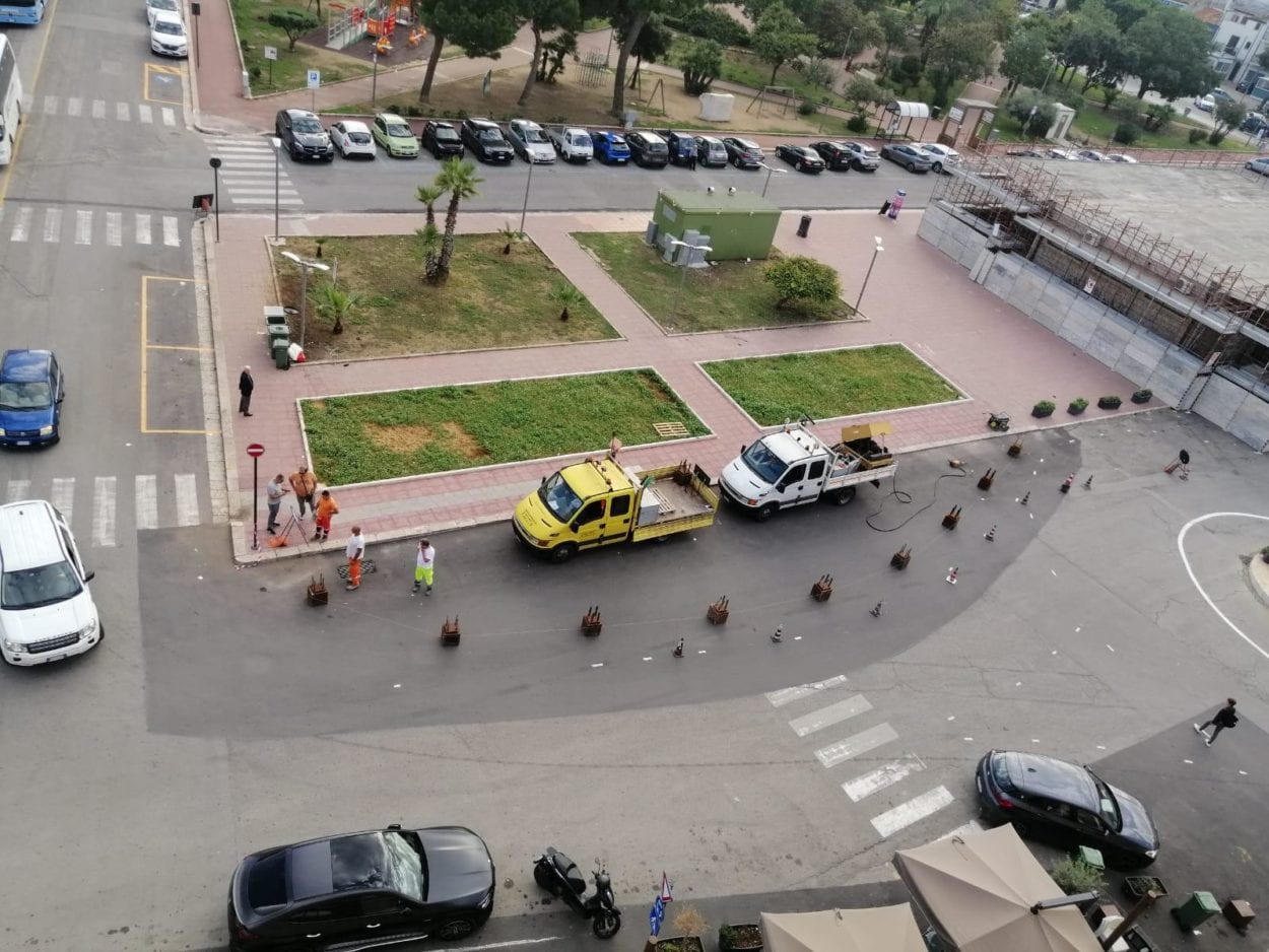 Piazza della Repubblica di Alcamo, tra lavori e polemiche