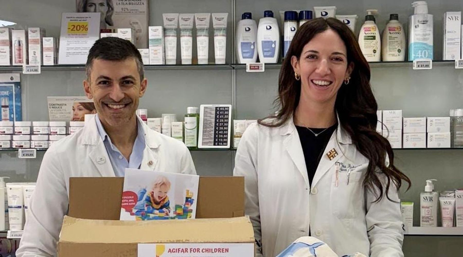 Farmacie di Palermo e Trapani centri di raccolta per bambini meno fortunati, una anche ad Alcamo
