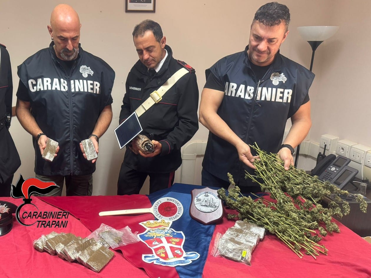 Arrestati due fratelli di Mazara per spaccio di sostanze stupefacenti