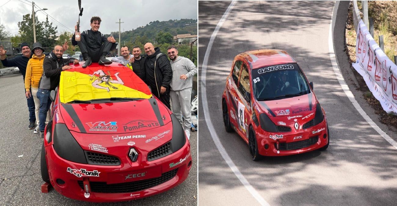 Motori. Salita, il custonacese Santoro campione regionale RS Plus 2000. E’ figlio d’arte (Intervista)