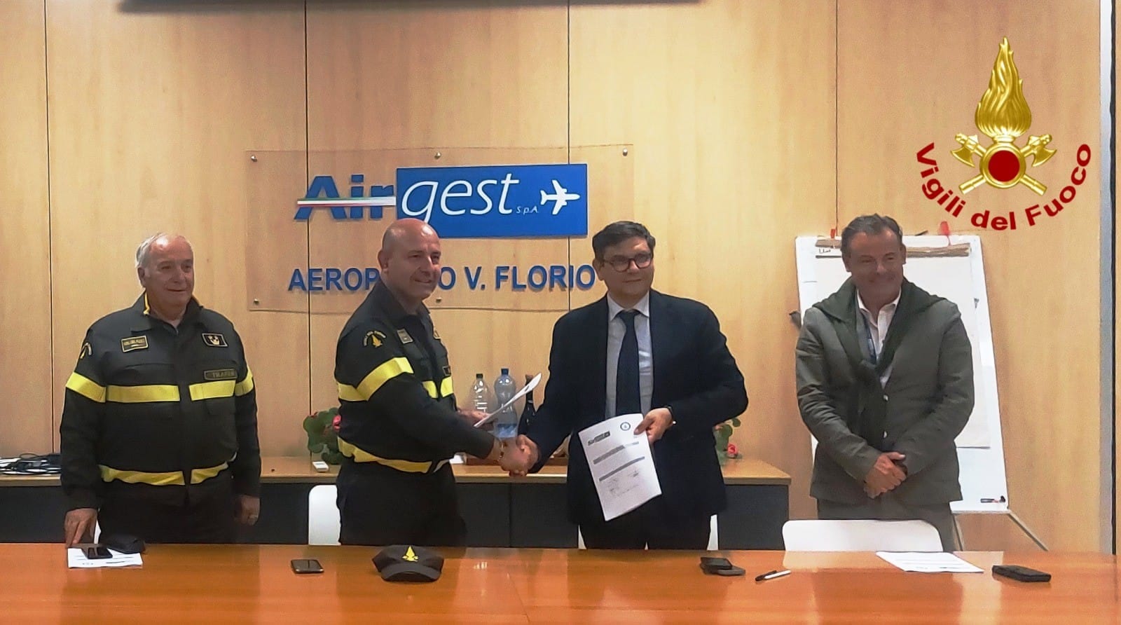 Rafforzata intesa AirGest – VVF, a Birgi opere per tre milioni di euro. Nuovo COE