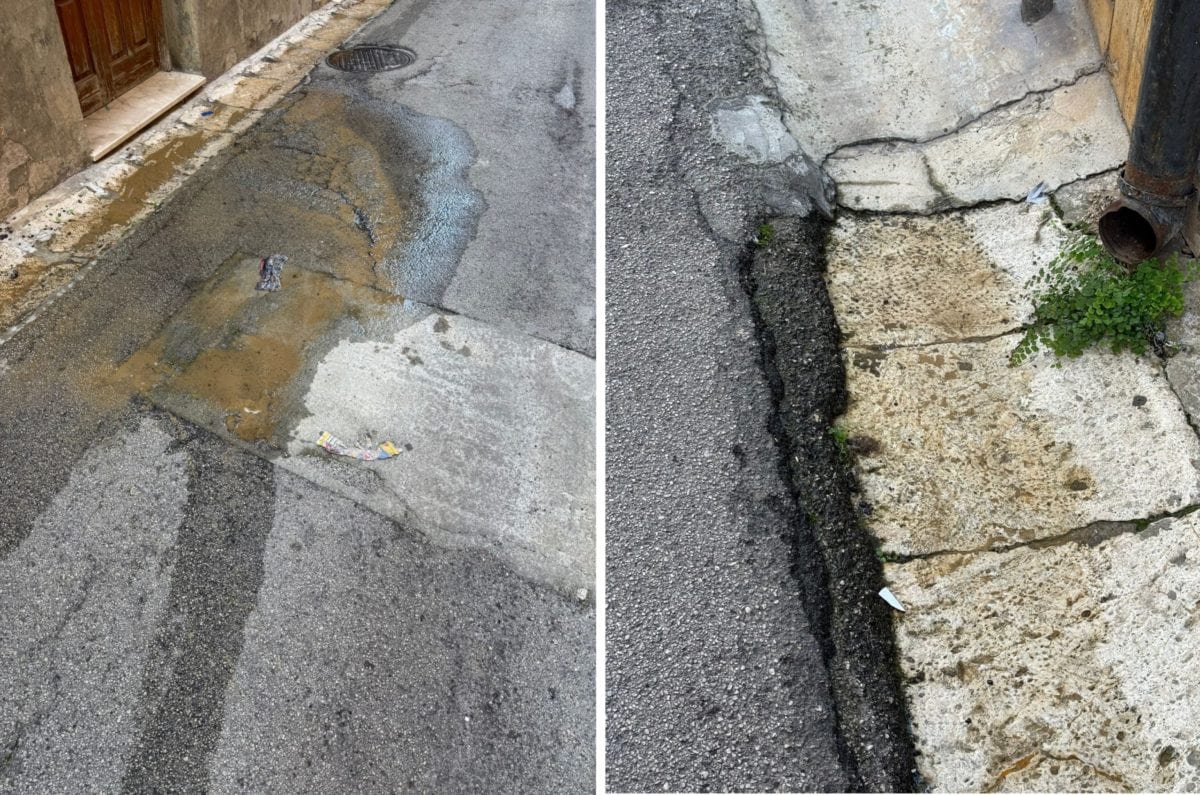 Acqua, ad Alcamo perdite vecchie e nuove. Tre nella stessa via e alcune segnalate da mesi
