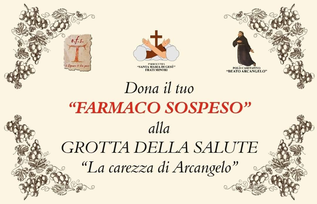 Parte, ad Alcamo,l’iniziativa: “Dona un farmaco sospeso”