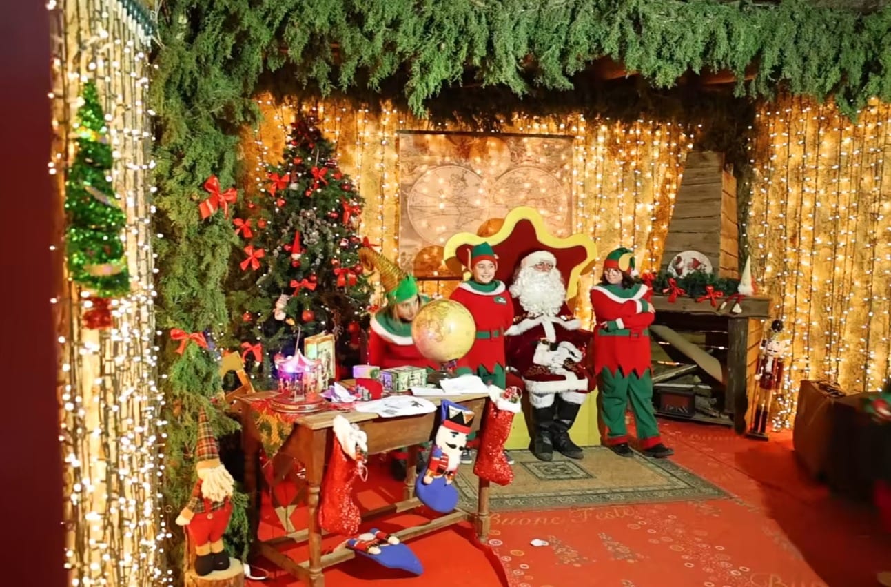 Presepe vivente, villaggio degli Elfi e Babbo Natale in luoghi suggestivi di Calatafimi Segesta