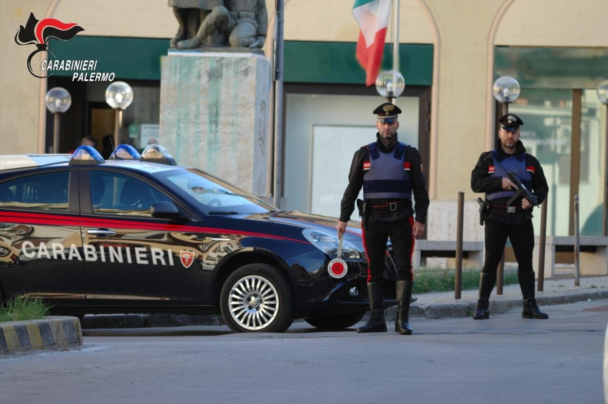 Furto di rame a Giardinello, arrestati due palermitani
