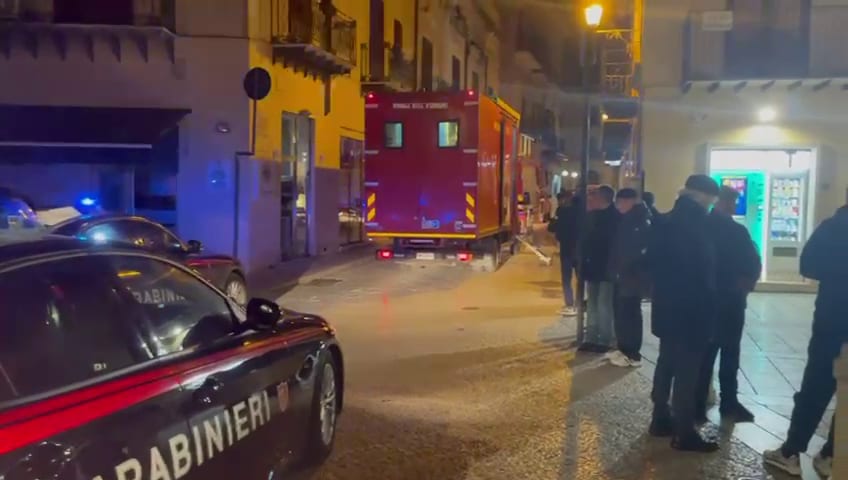 Fuga di gas nella via Flavio Gioia ad Alcamo, evacuato quartiere (VIDEO)