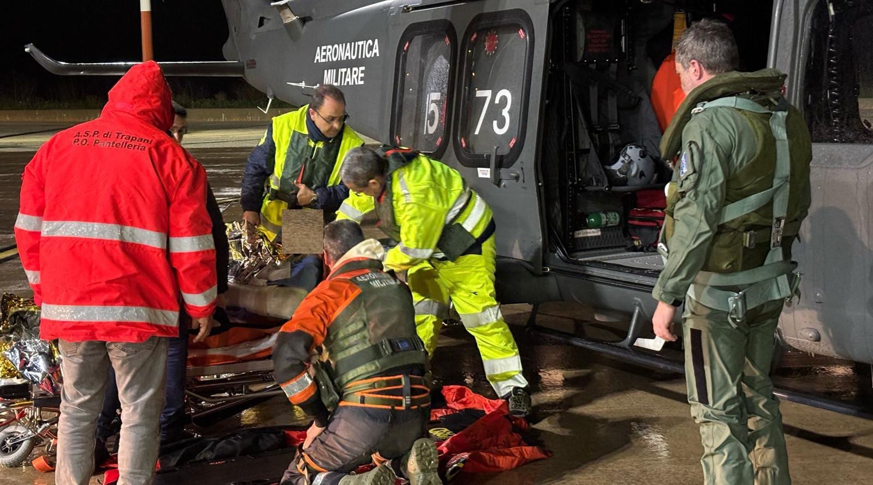 Trasporto di emergenza in elicottero. Pantelleria-Palermo in meno di un’ora