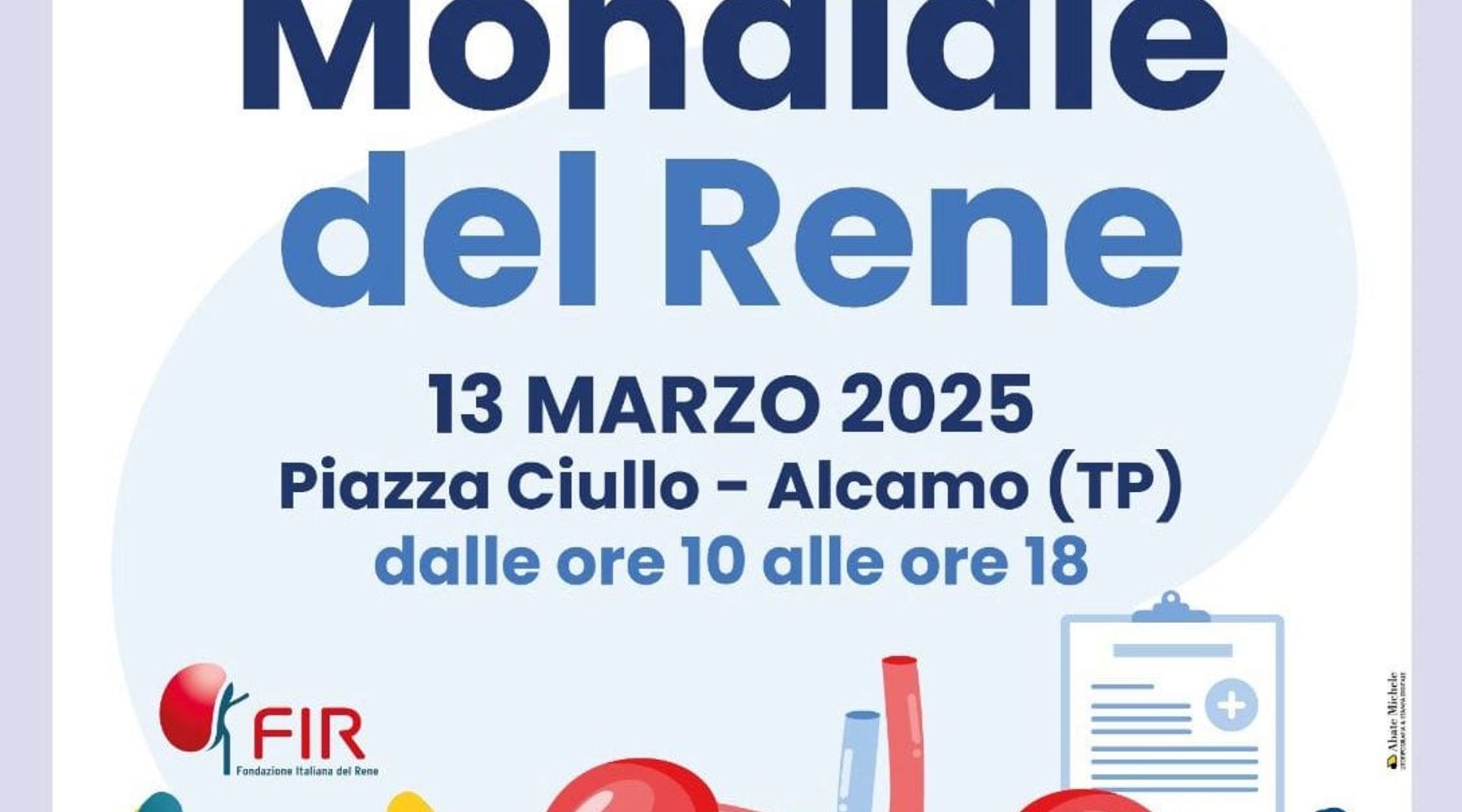 13 marzo, Giornata Mondiale del Rene. Screening gratuiti anche ad Alcamo (interviste)