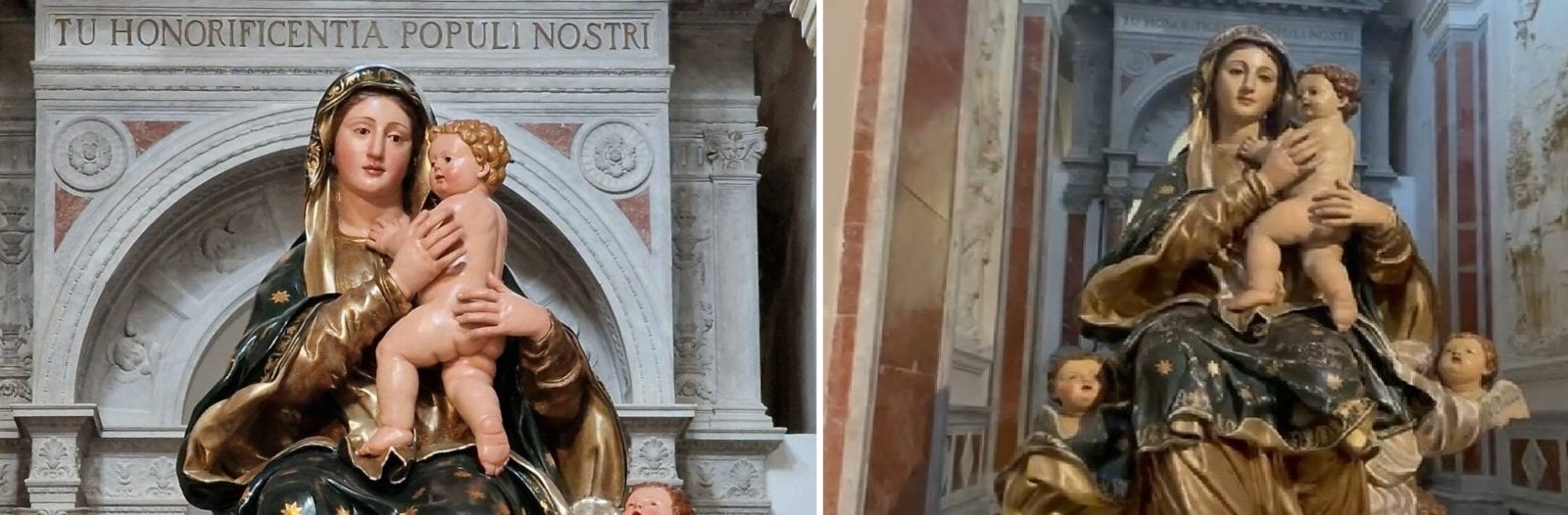 Restaurata la statua della Madonna dei Miracoli di Alcamo