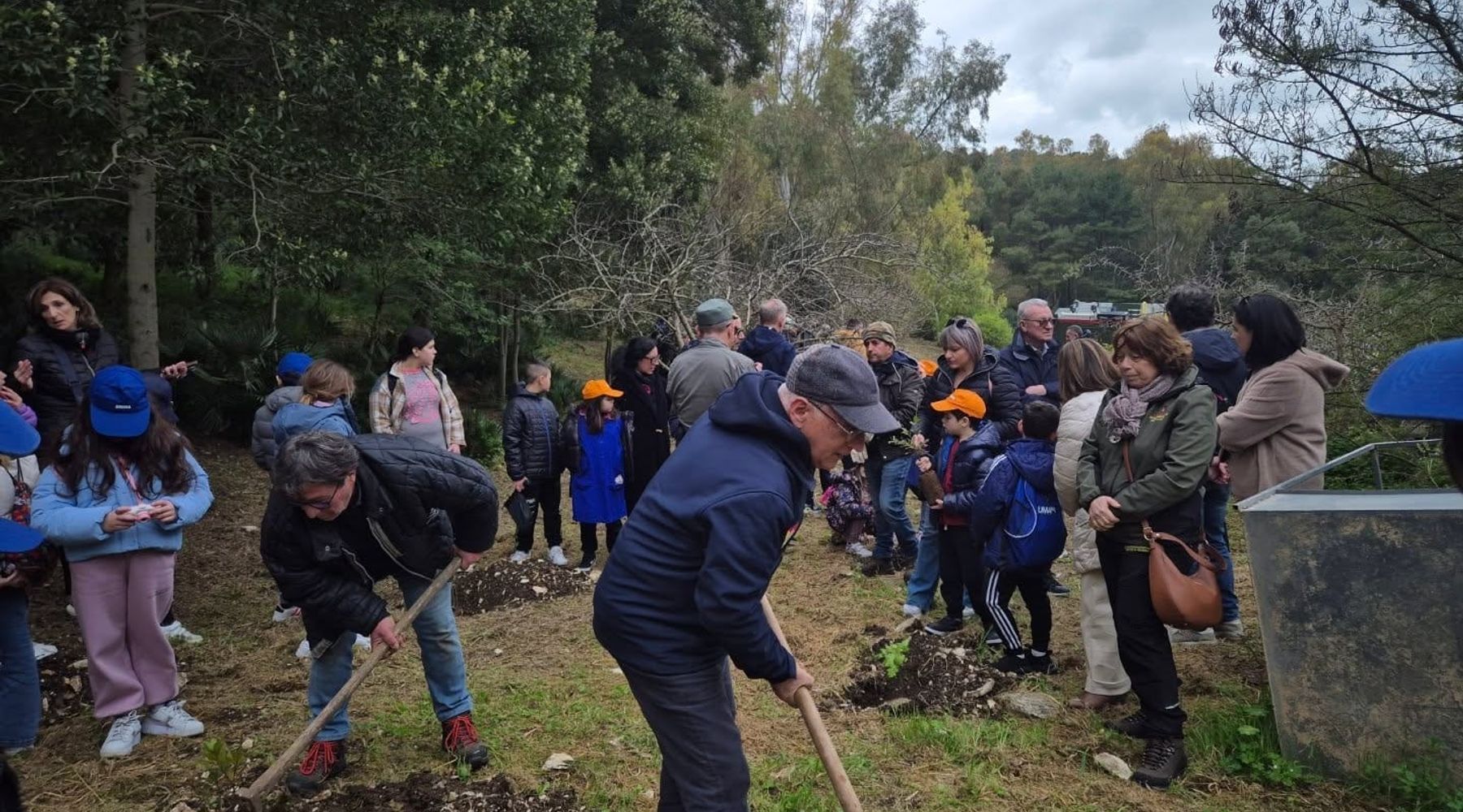 Monte Inici di Castellammare rinasce, 500 alberi piantati da studenti e associazioni (Interviste)