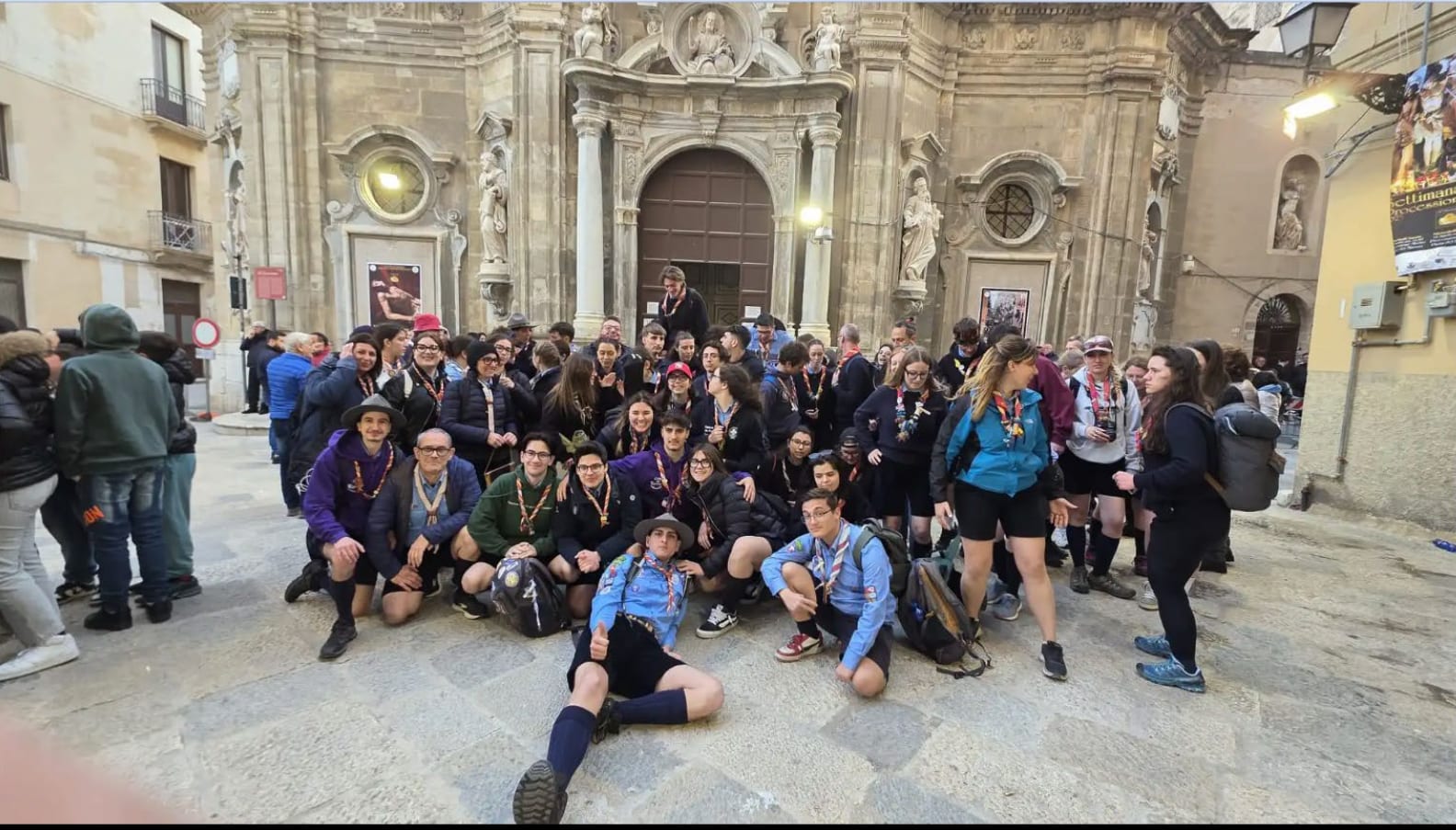 ‘Misteri’ di Trapani, scout in visita alla chiesa del Purgatorio. Un ponte fra generazioni