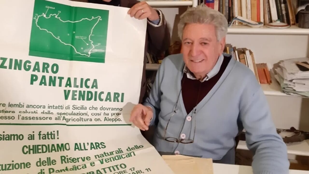 Lutto nel mondo degli ambientalisti, si è spento Franco Russo l’ideatore della prima marcia sullo Zingaro