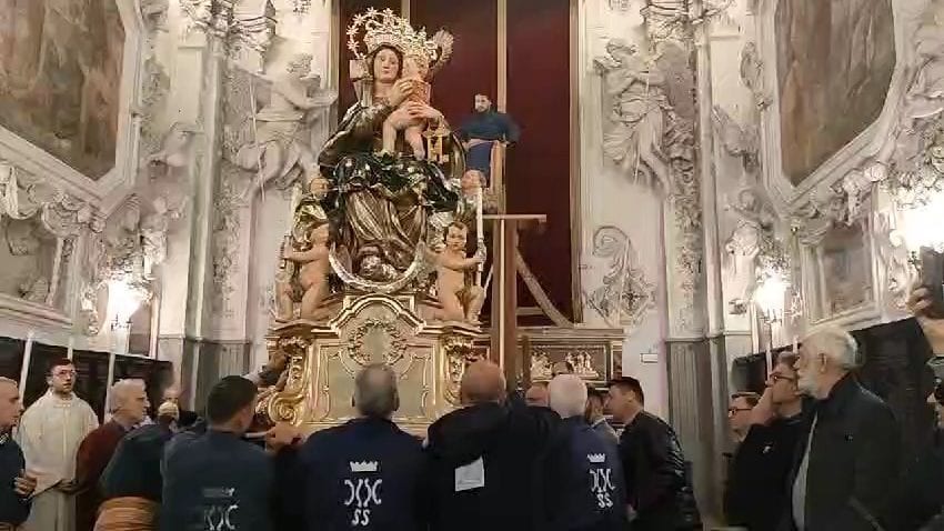 Settimana Mariana ad Alcamo, la statua della Madonna a San Paolo (intervista)