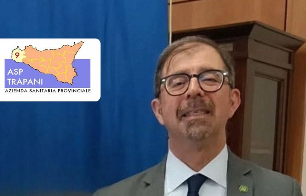Palazzolo anche direttore generale dell’ASP di Trapani. Era già a capo del settore amministrativo