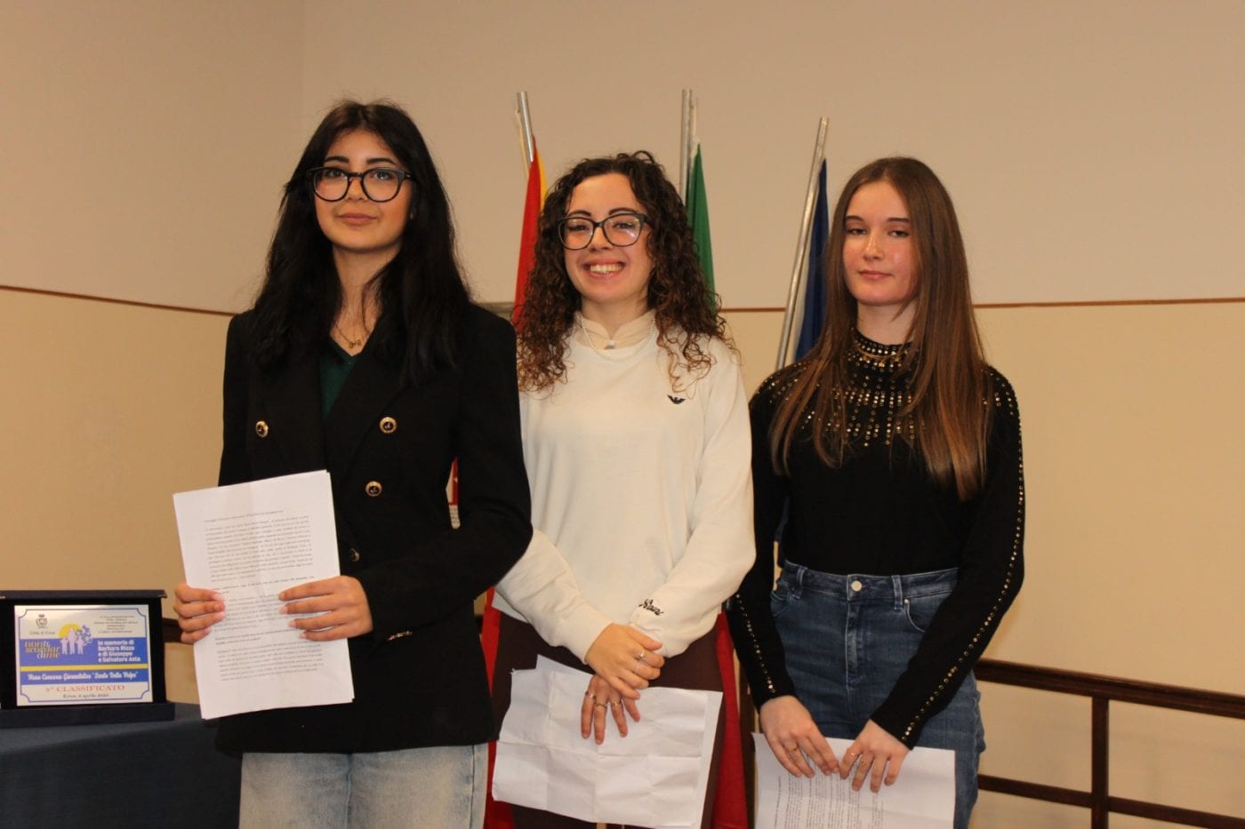 “Non ti scordar di me”, premiate ad Erice due studentesse castellammaresi
