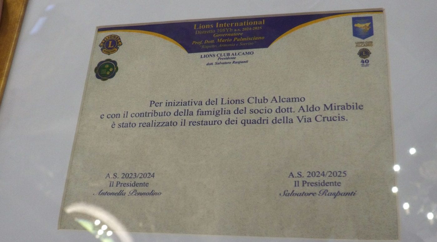 Da un grande dolore nasce il ricordo di Aldo Mirabile, evento del Lions Club di Alcamo (Interviste)