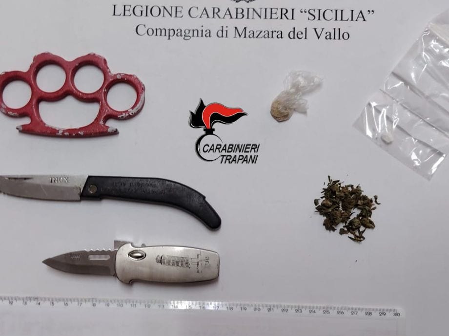 A Mazara del Vallo nel fine settimana tre denunce e sequestri