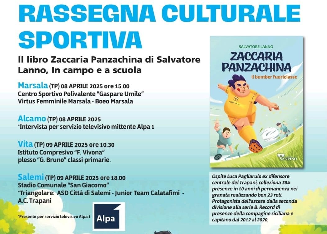 Un bomber cicciottello per l’inclusione. Tour nelle scuole trapanesi e nei campi da calcio (Intervista)