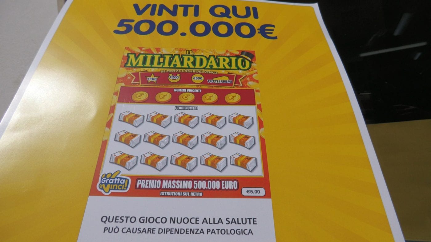 Vinti ad Alcamo con il Gratta e Vinci 500 mila euro (Intervista)