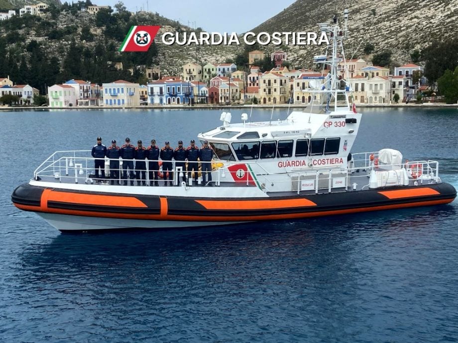 Riaccolta nel porto di Trapani la motovedetta CP330