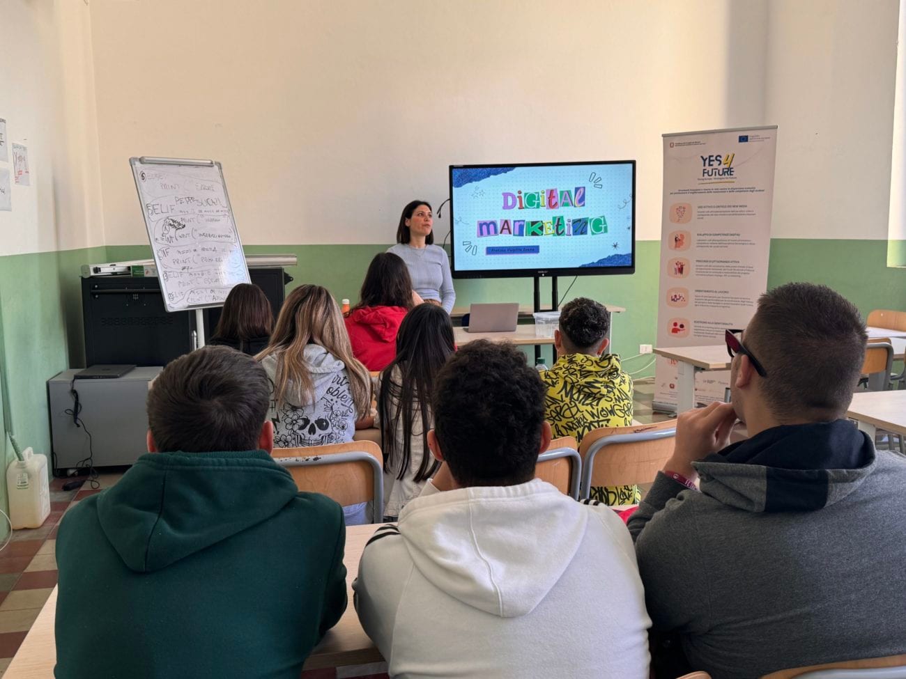 Al via alla Bagolino e al Caruso di Alcamo i laboratori innovativi di Yes4Future (Interviste)