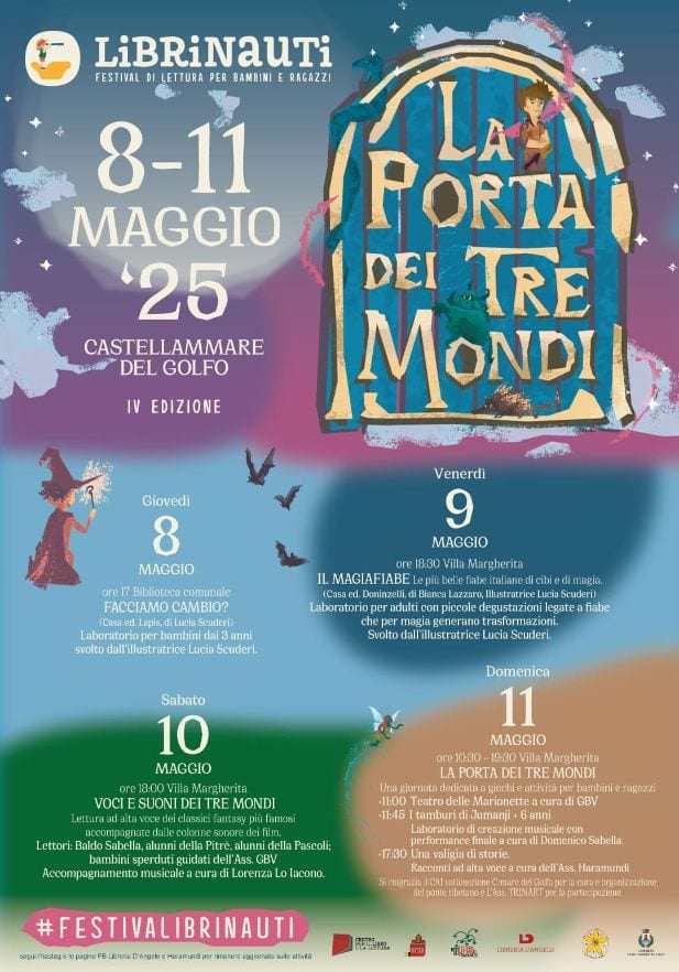 Quarta edizione Librinauti, a Castellammare festival della lettura