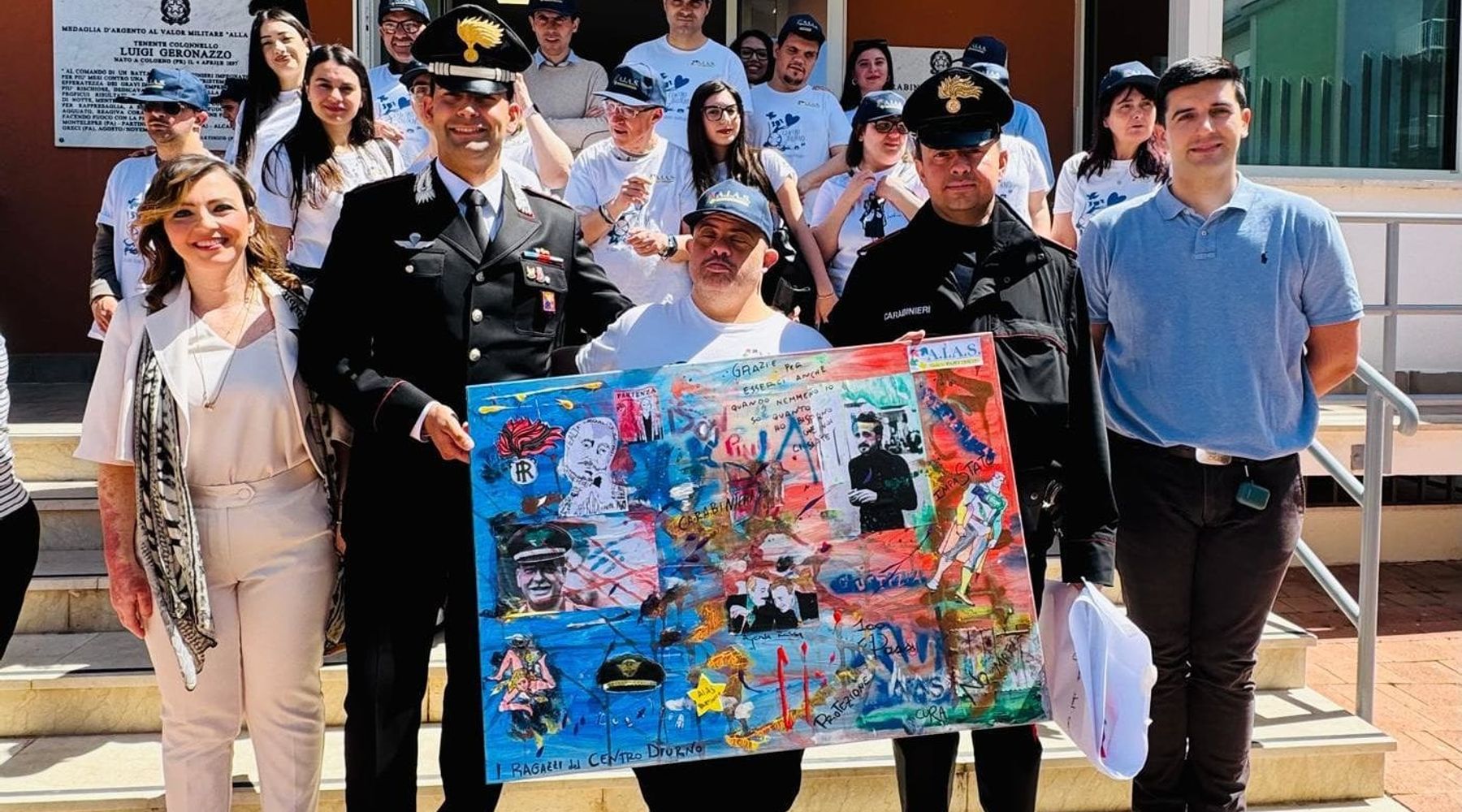 Alunni dell’I.C. “Borgetto Partinico” e ragazzi dell’A.I.A.S visitano caserma dei carabinieri