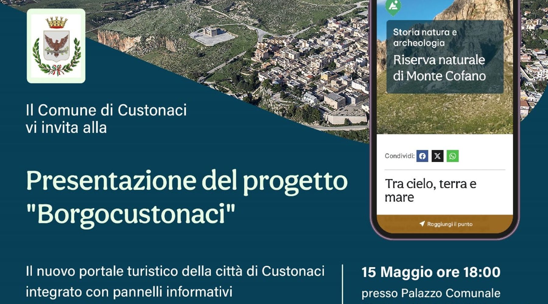 Tecnologia al servizio di un turismo moderno e coinvolgente, nasce “borgo Custonaci” (intervista)