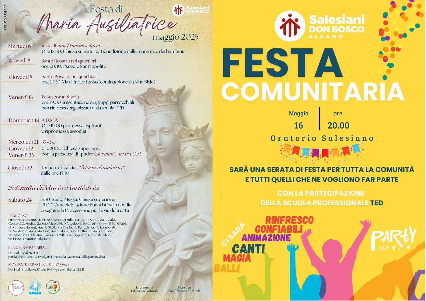 Maria Ausiliatrice, comunità salesiana di Alcamo in festa (Intervista)