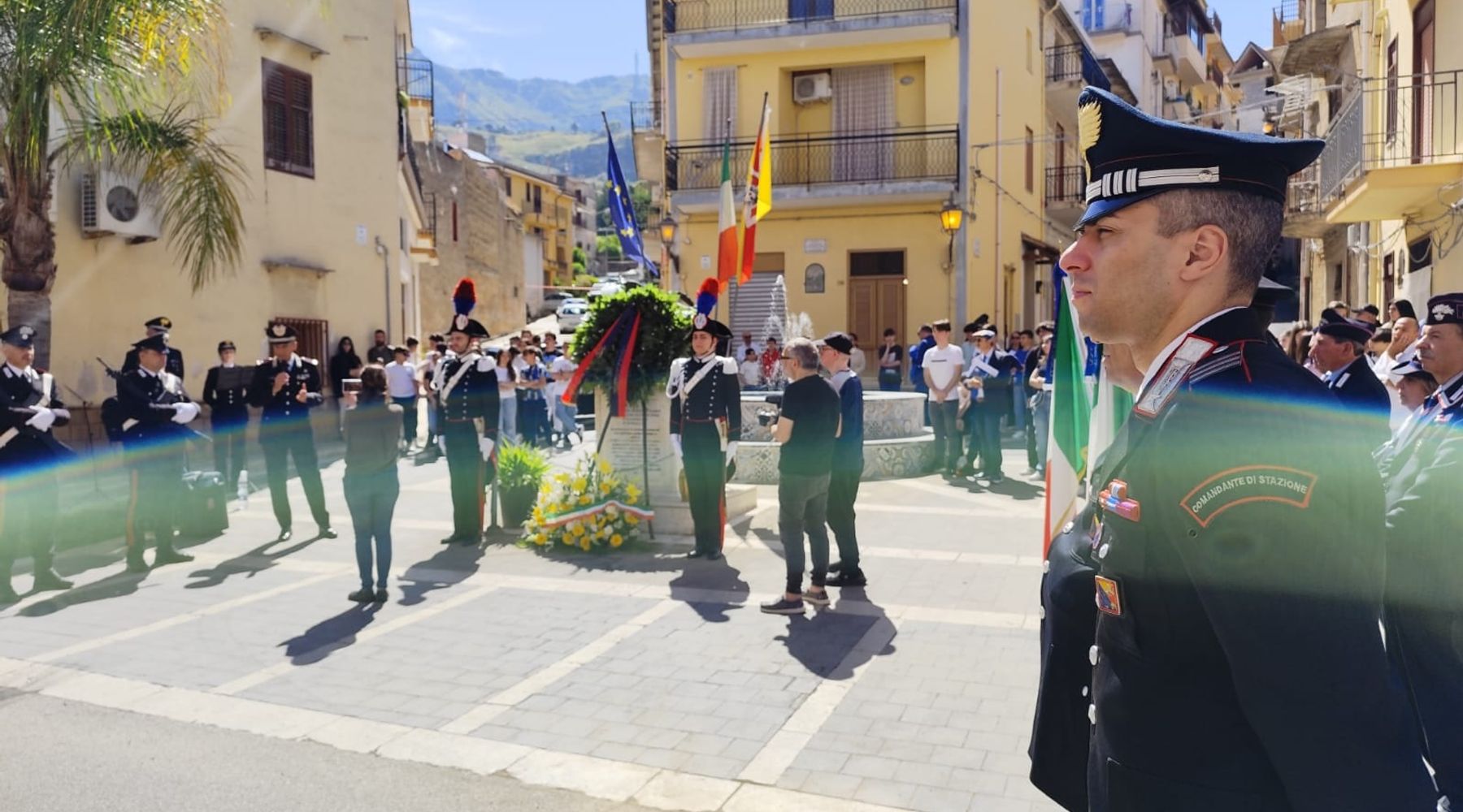 Borgetto. Commemorazione Antonino Fleres, esempio di coraggio e dedizione (Interviste)