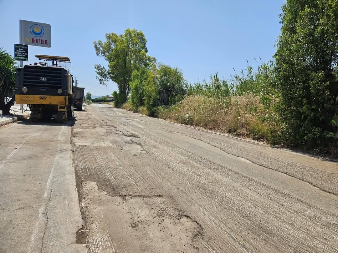 Al via i lavori sulla provinciale Partinico-San Cipirrello