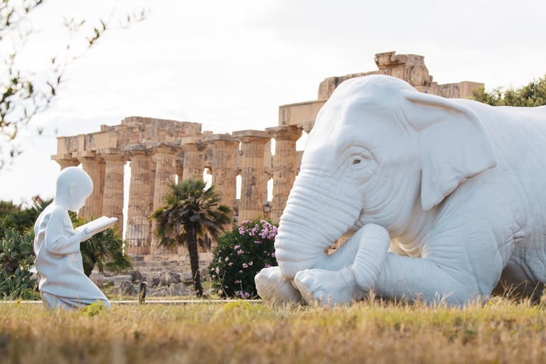 ‘Pericolo estinzione’, gli animali di Bombardieri al parco archeologico di Selinunte (interviste)