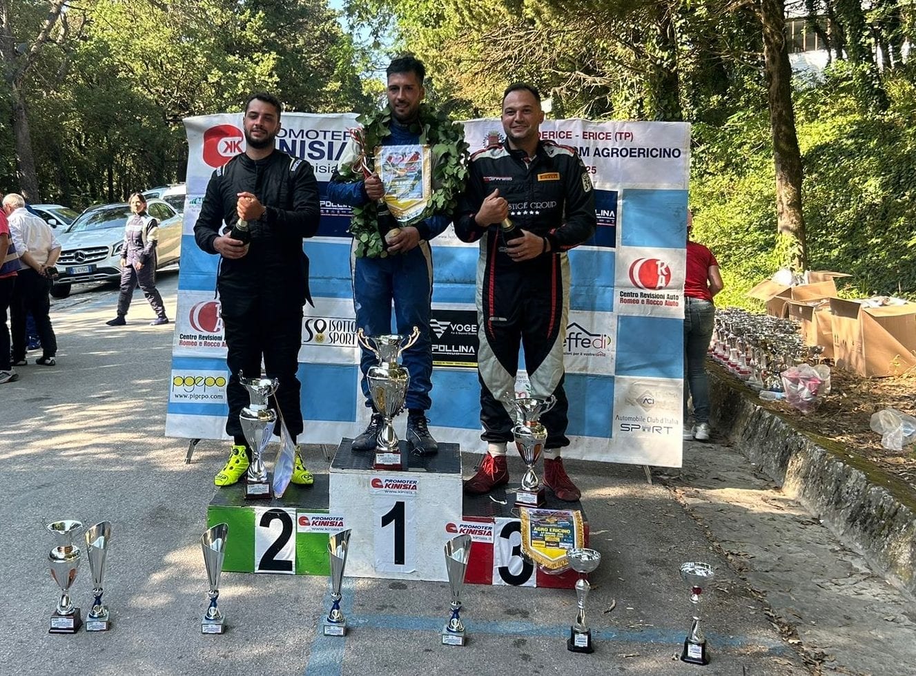 Automobilismo, Ingardia primo allo slalom “Agro Ericino”