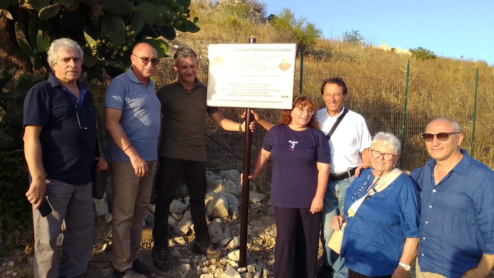Calatubo, memoria, archeologia e bellezza e un viale per Don Pietro Papè (Interviste)