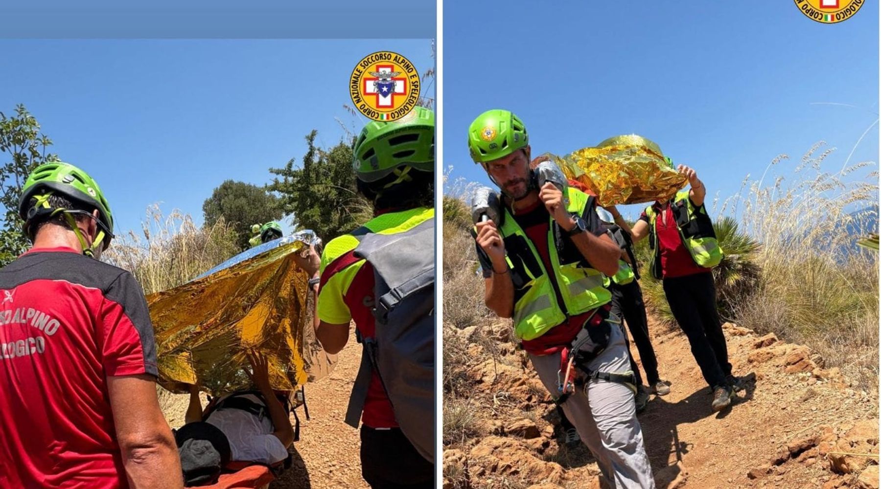 Soccorso escursionista allo Zingaro colto da malore per il caldo