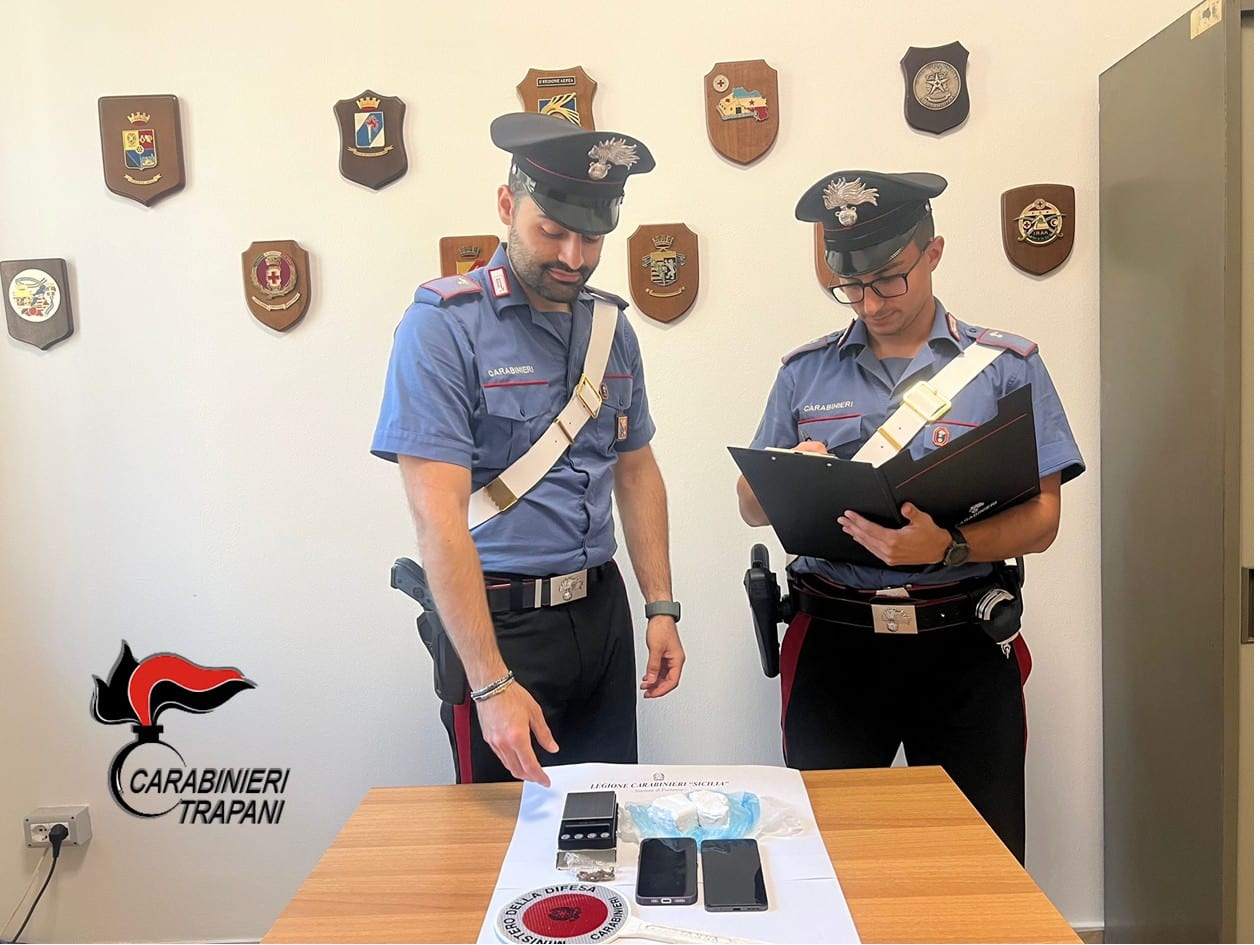 Arrestati per spaccio due conviventi di Santa Ninfa