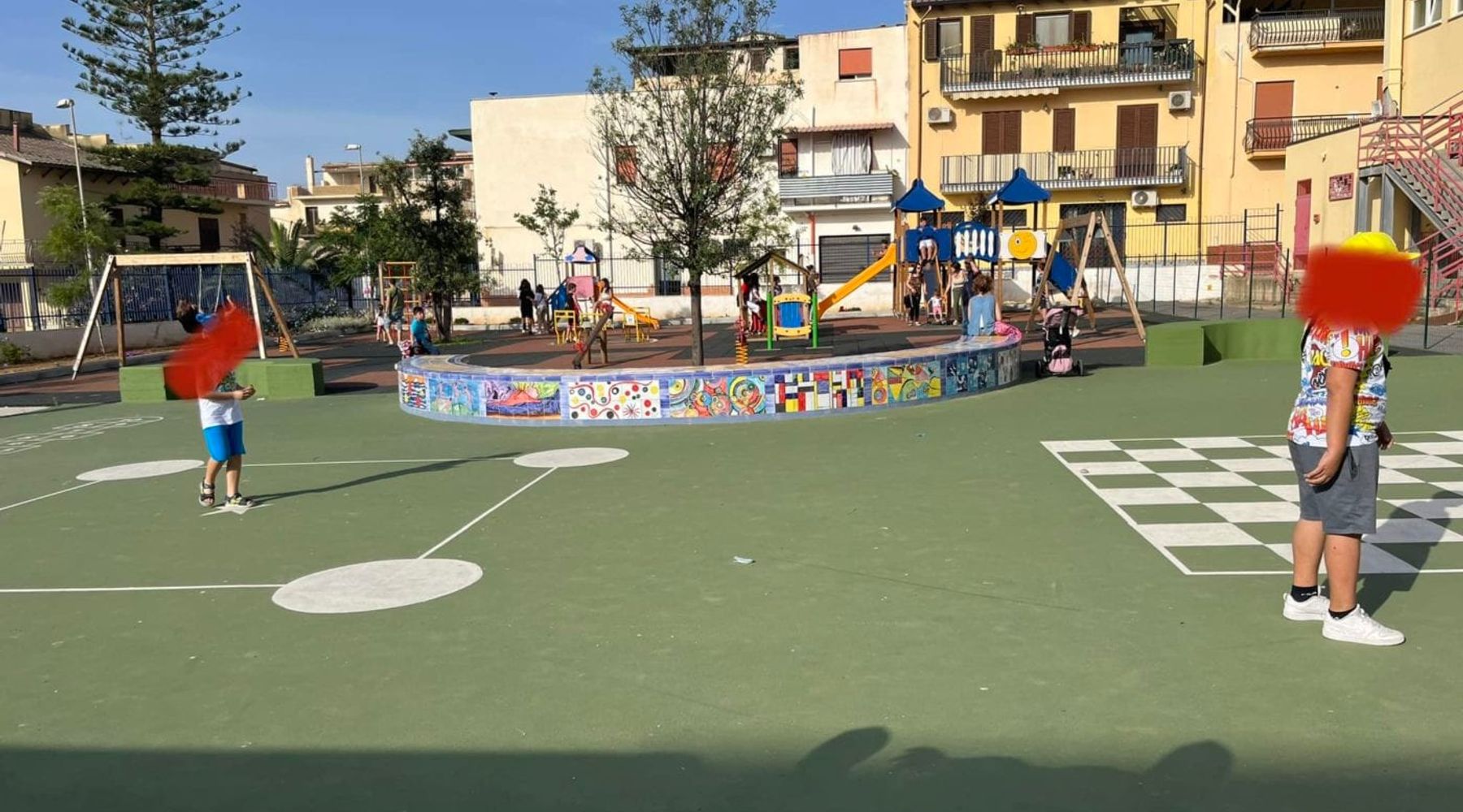 Parco giochi di Balestrate, tolleranza zero e multe contro i vandali