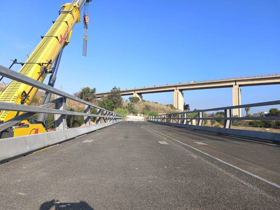 Ponte intercomunale tra Balestrate e Trappeto, a breve il collaudo