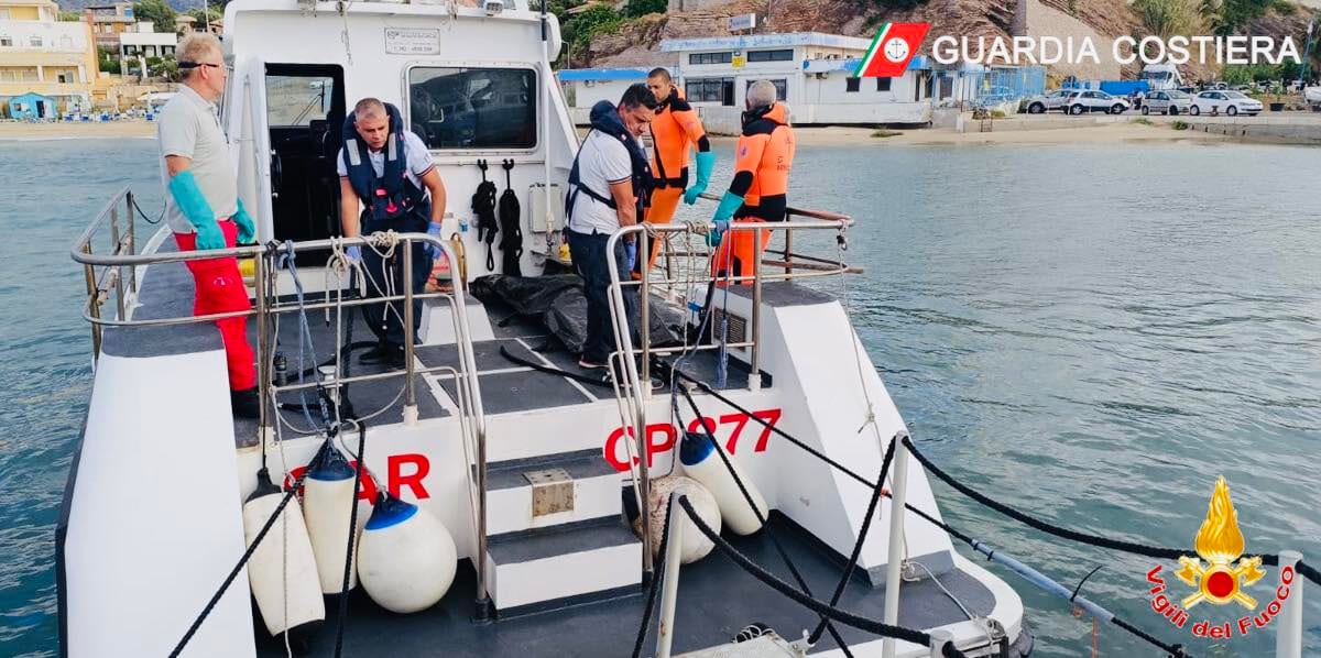 Trovato morto il turista polacco disperso a Trappeto, travolto dalle correnti