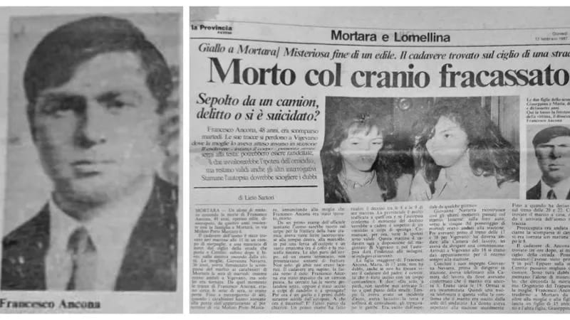 Ipotesi omicidio per il castellammarese Ancona, dopo 38 anni indagata la moglie