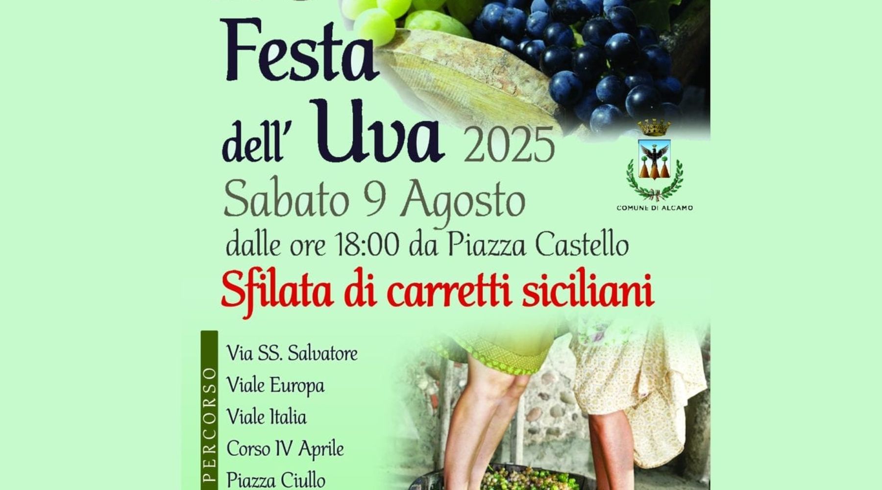 ‘Festa dell’uva’, ad Alcamo evento tra tradizione e memoria (Intervista)