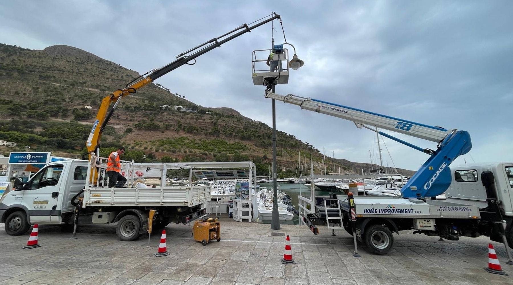Castellammare. Cala marina, ultimati i lavori di messa in sicurezza e illuminazione