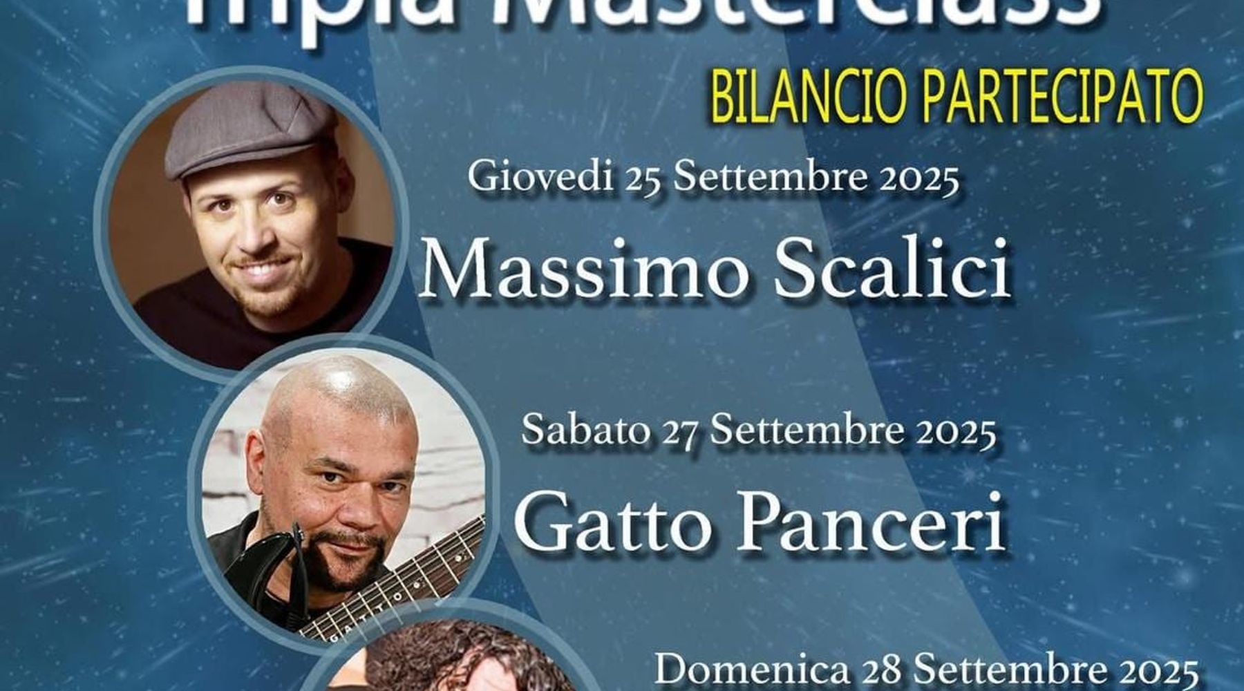 Gatto Panceri ad Alcamo, masterclass gratuita promossa dalla Vocal Academy (Interviste)