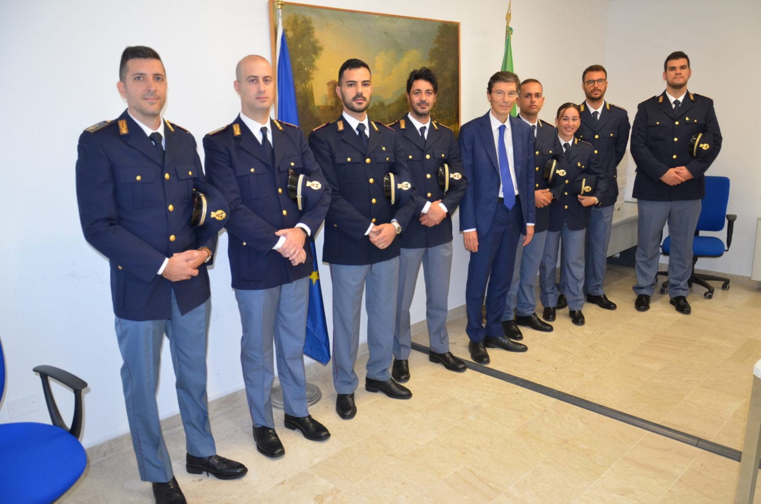 Potenziamento per la Polizia a Trapani. Arrivano nove nuovi Ispettori