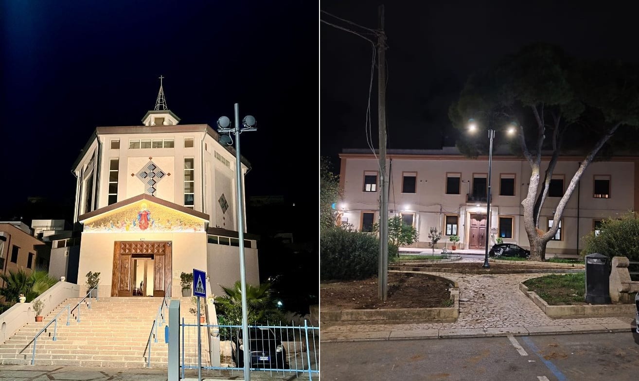 Nuovo look e risparmio energetico con i lavori Enel X all’illuminazione pubblica di Alcamo