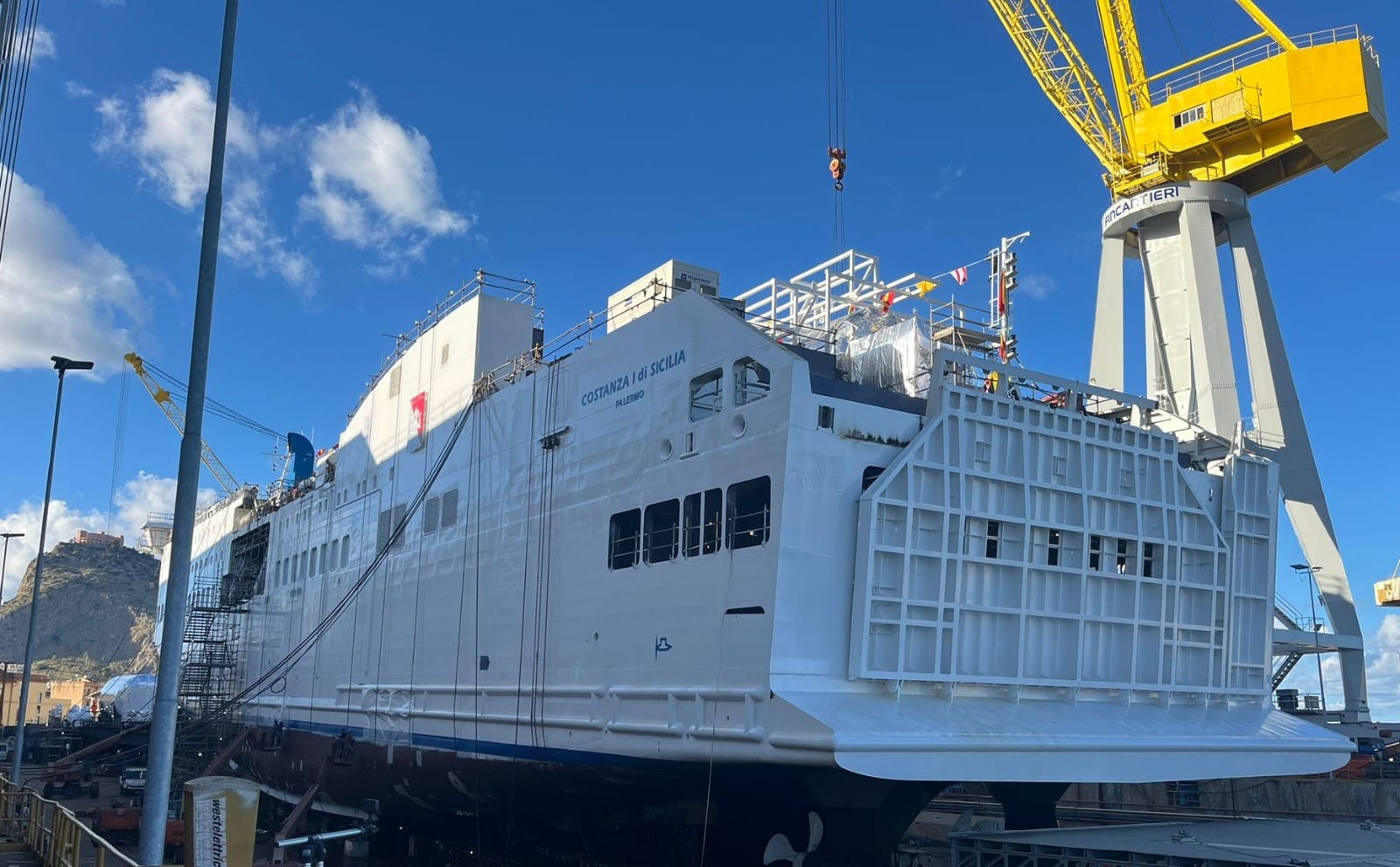 Cantiere navale di Palermo, investimenti strategici e futuro industriale al centro