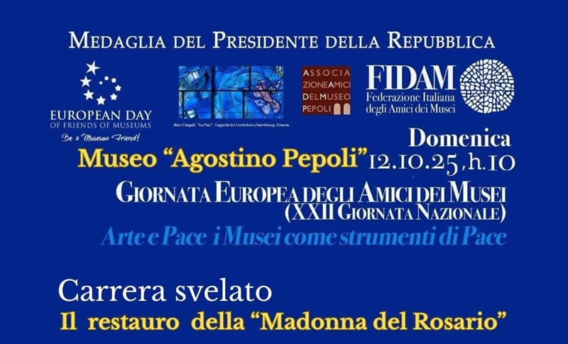 Museo Pepoli, restaurata la “Madonna del Rosario” di Andrea Carrera. L’opera torna a splendere dopo 40 anni