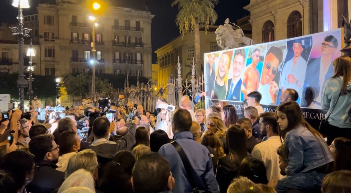 “Palermo città violenta”. Taormina ucciso, lutto e fiaccolata per il 21enne