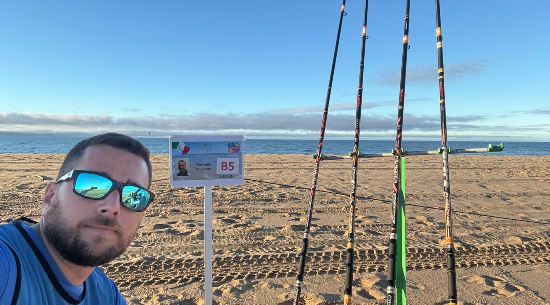 Surf casting, alcamese pluricampione. Con gli azzurri ai mondiali in Portogallo (Intervista)